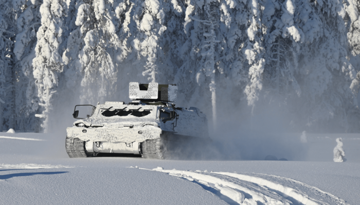 Finland and Sweden Prepare for Procurement of Patria TRACKX Vehicles Designed for Arctic Conditions