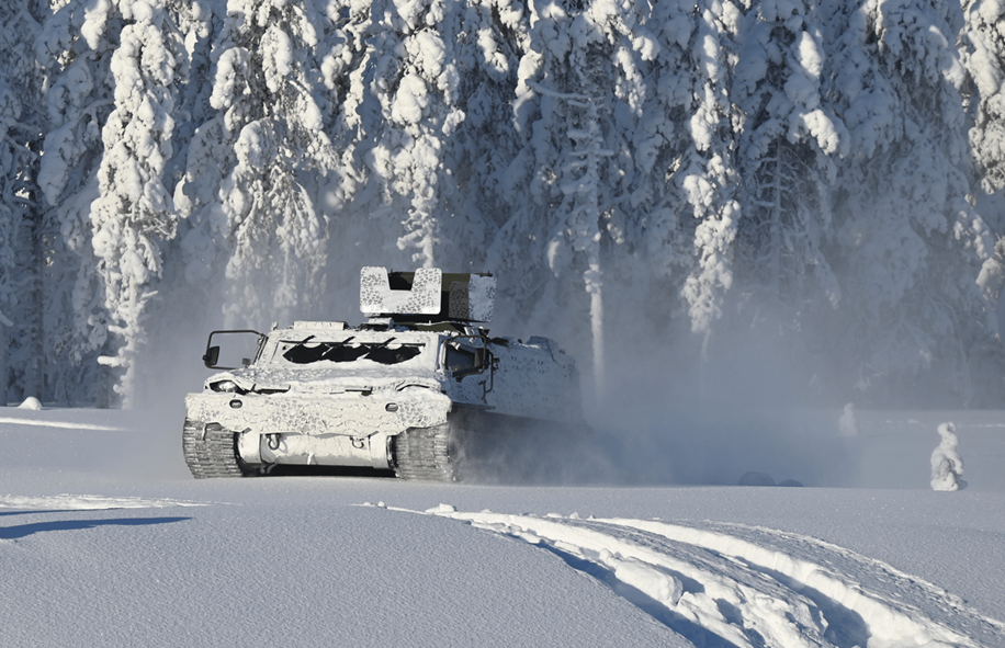 Patria TRACKX tracked armoured personnel carrier