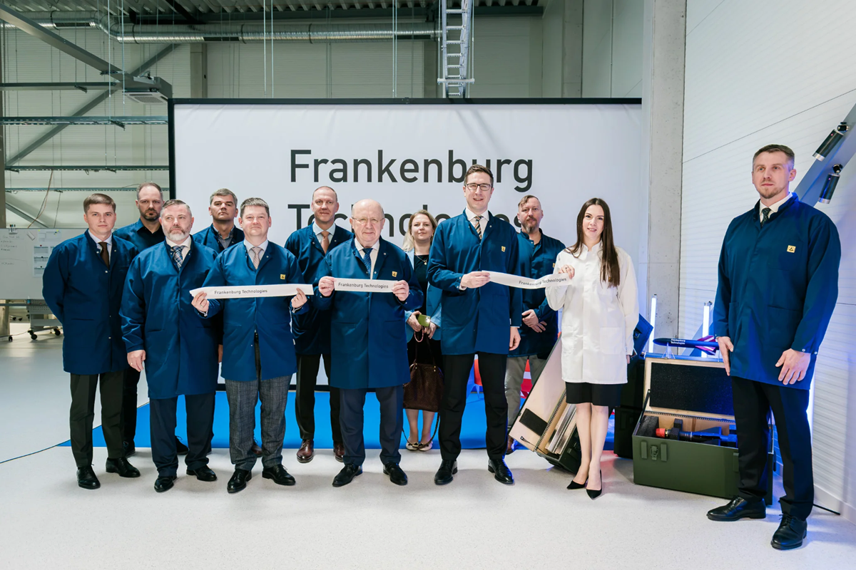 Frankenburg Technologies Opens Riga Weapon System & Missile Assembly Factory