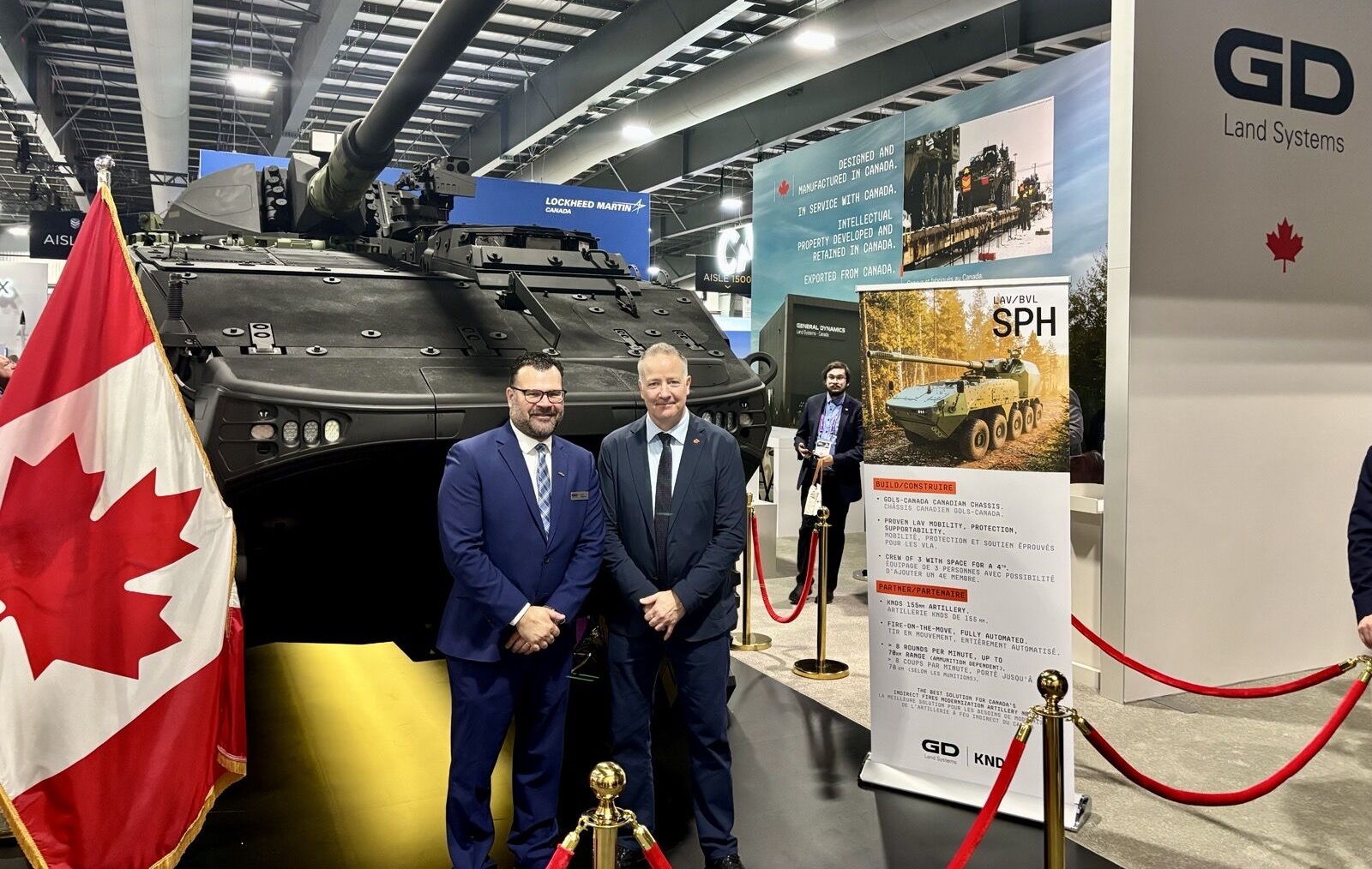 GRIZZLY LAV 155 mm self-propelled howitzer (SPH). (Photo by GDLS-Canada)
