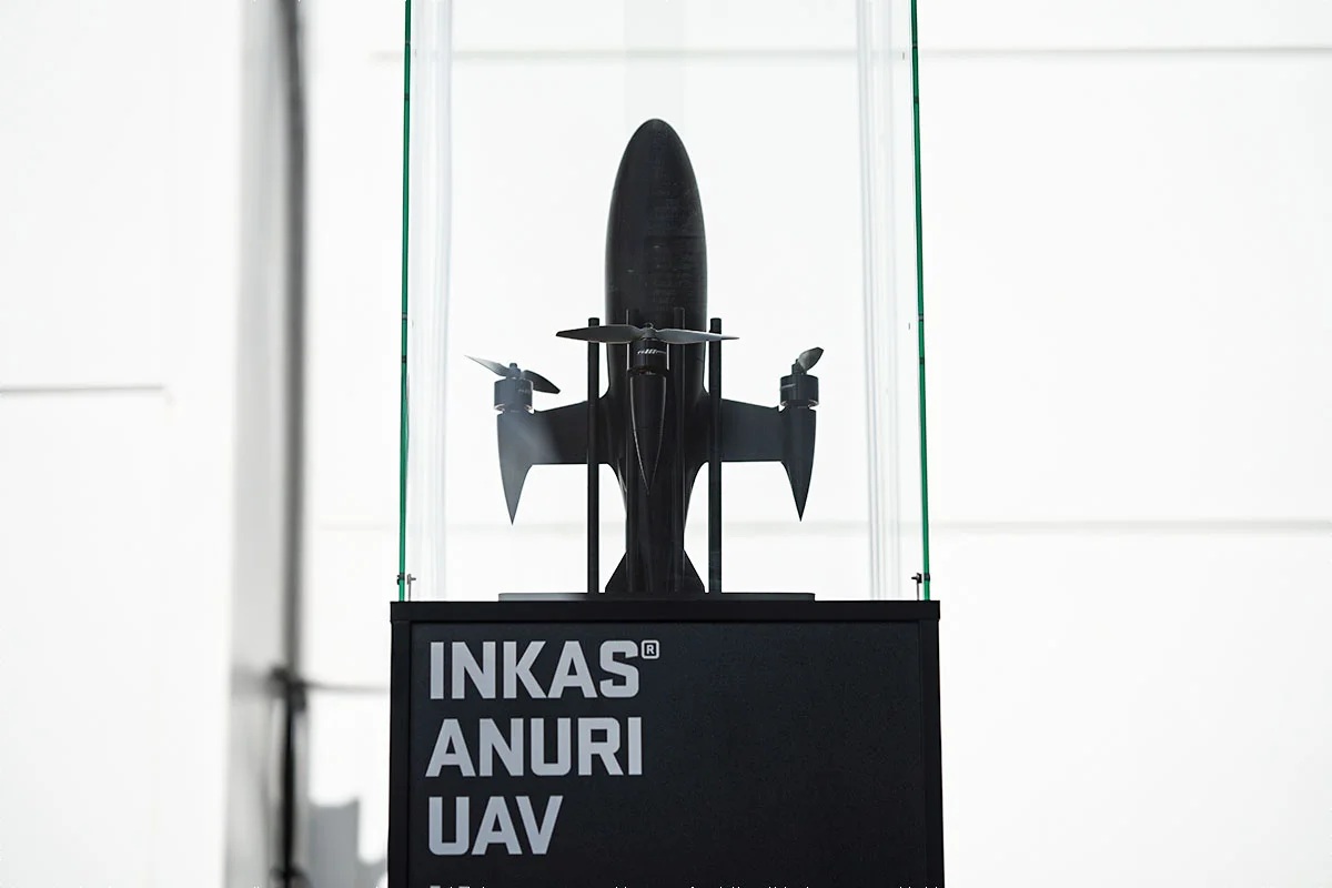 INKAS ANURI UAV (Unmanned Aerial Vehicle). (Photo by INKAS)