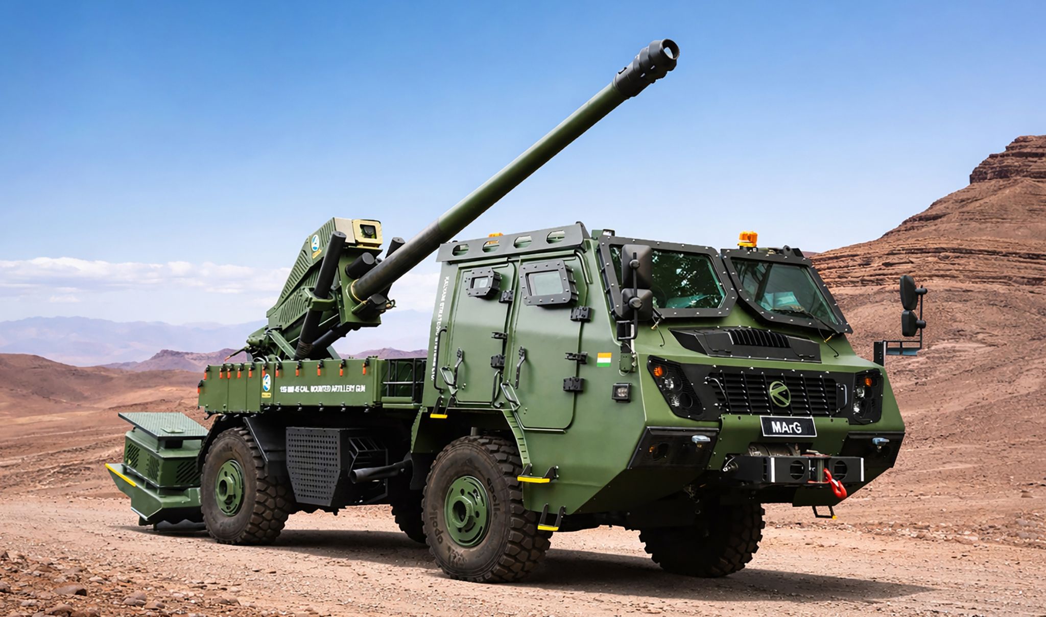 Kalyani Strategic Systems Unveils MArG 39 Truck-mounted Howitzer at Eurosatory 2026