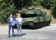 KNDS Hands Over First of 110 Swedish Stridsvagn 123 A (Leopard 2) Main Battle Tank