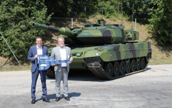 KNDS Hands Over First of 110 Swedish Stridsvagn 123 A (Leopard 2) Main Battle Tank