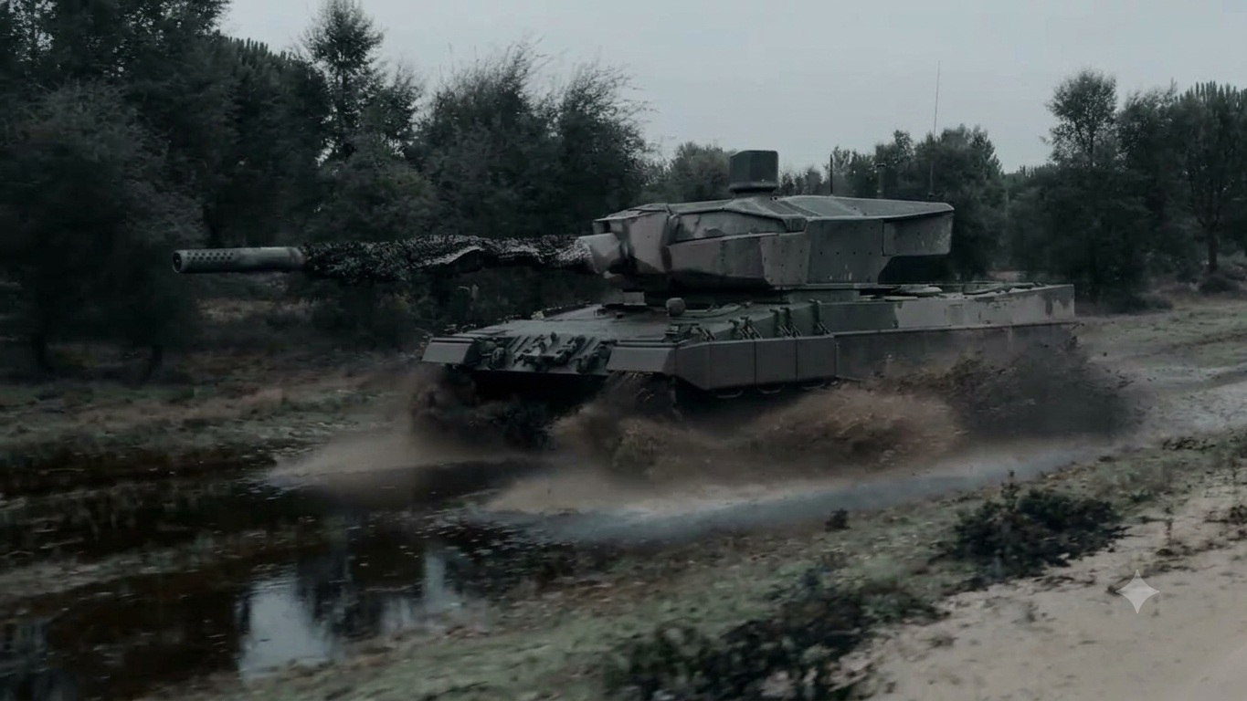 (CAPacité INTermédiaire/Intermediary Capability) Main Battle Tank. (Photo by KDNS)