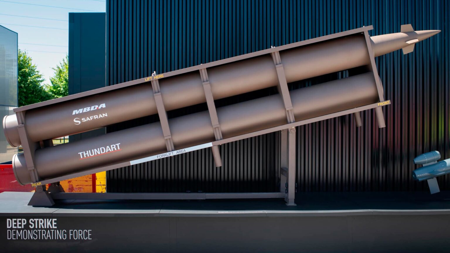 THUNDART - Long-Range Land Strike System. (Photo by Safran Electronics & Defense)