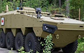 Patria Completes Deliveries of Patria AMV XP 8x8 Ambulance Vehicles to Slovakia
