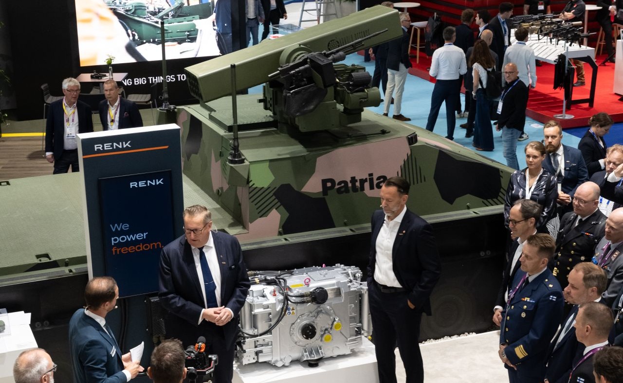 RENK and Patria Jointly Present Next-generation Heavy Unmanned Ground Vehicle Concept