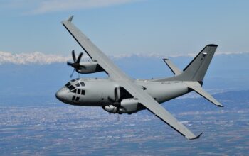 Romanian Ministry of Internal Affairs Strenghtens Its Fleet With an Order for 2 Leonardo C-27J Spartan