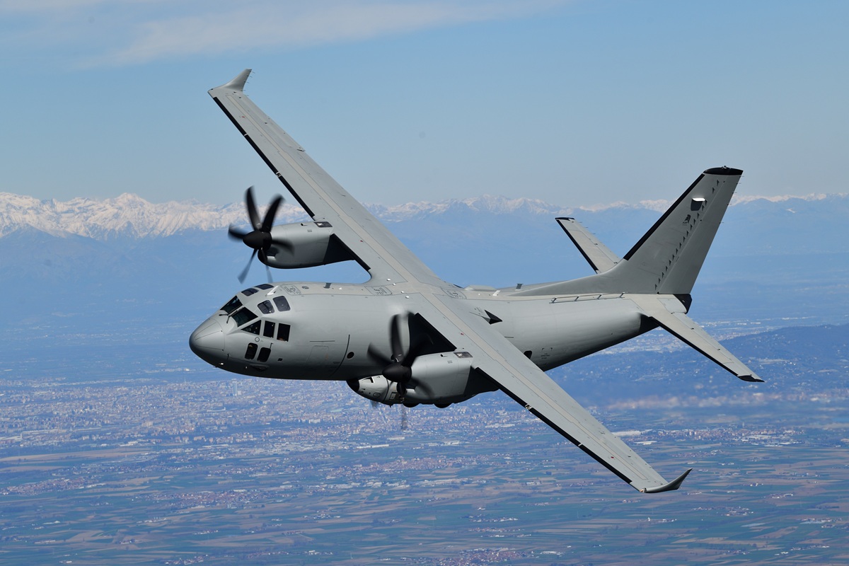 Romanian Ministry of Internal Affairs Strenghtens Its Fleet With an Order for 2 Leonardo C-27J Spartan
