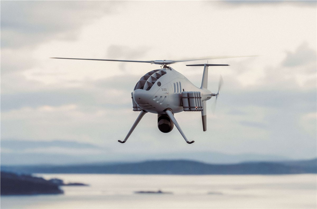 Schiebel CAMCOPTER S-300 Selected for European Defence Fund Sword Project