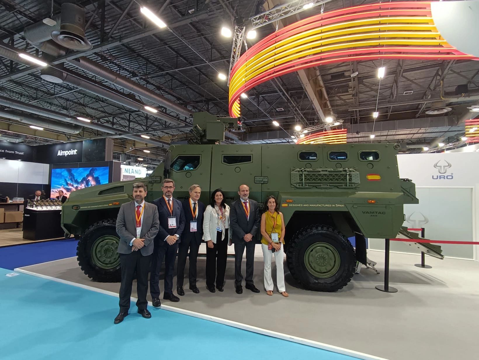 VAMTAC-AX4 Tactical Vehicle. (Photo by UROVESA)