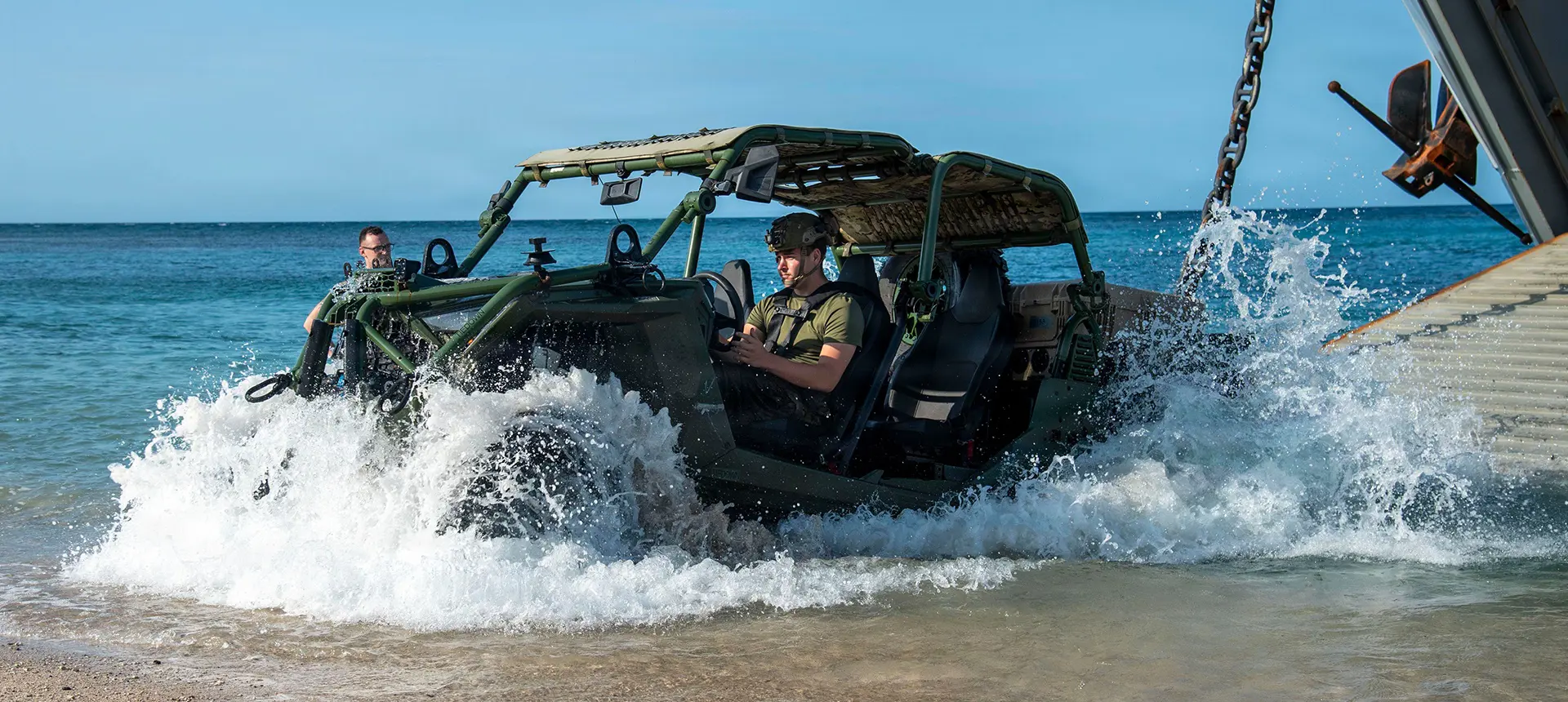 MRZR Alpha Ultra-Light Tactical Vehicle