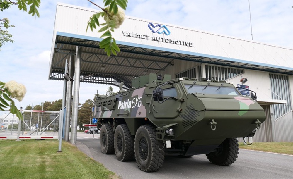Valmet Automotive and Patria to Expand Production of Armoured Vehicles