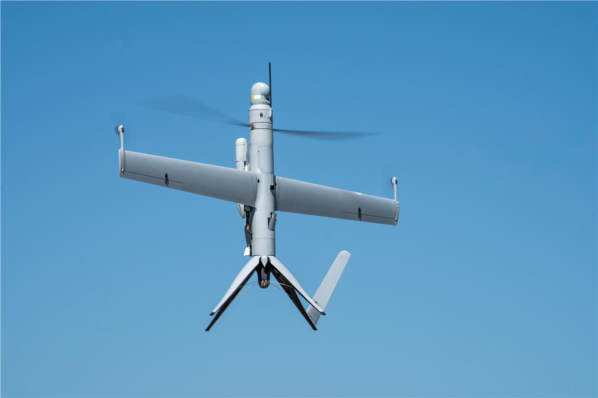 U030 Flexrotor uncrewed aerial system (UAS). (Photo by Airbus )