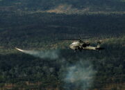 Australian Army Conducts Its First Live-firing of AH-64E Apache Attack Helicopters