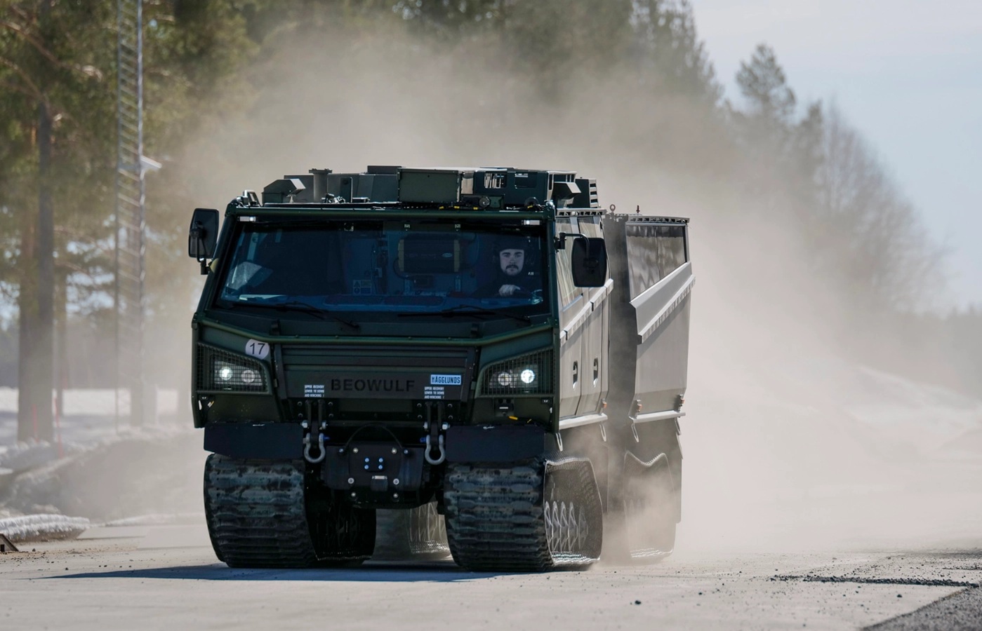 Cold Weather All-Terrain Vehicles (CATV). (Photo by BAE Systems)