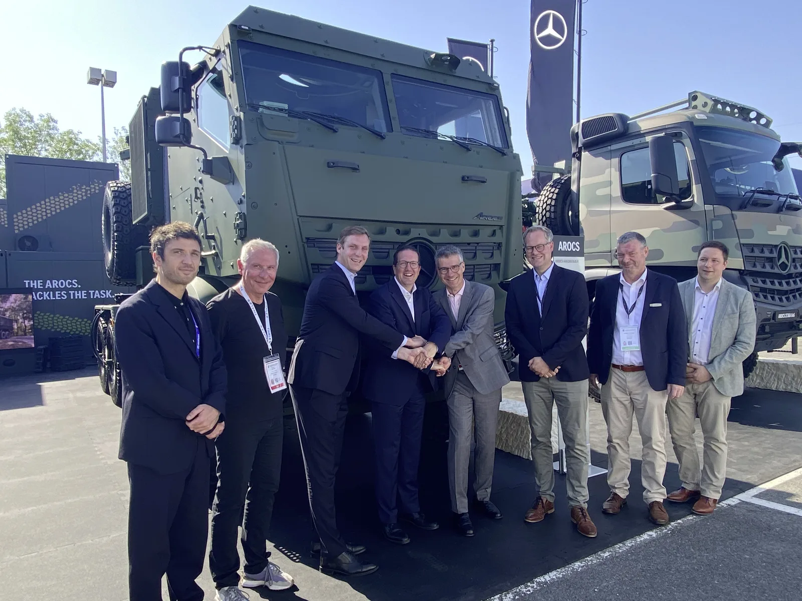 Daimler Truck Lambert Defence and Soframe Join Forces for Belgian Defence Tender