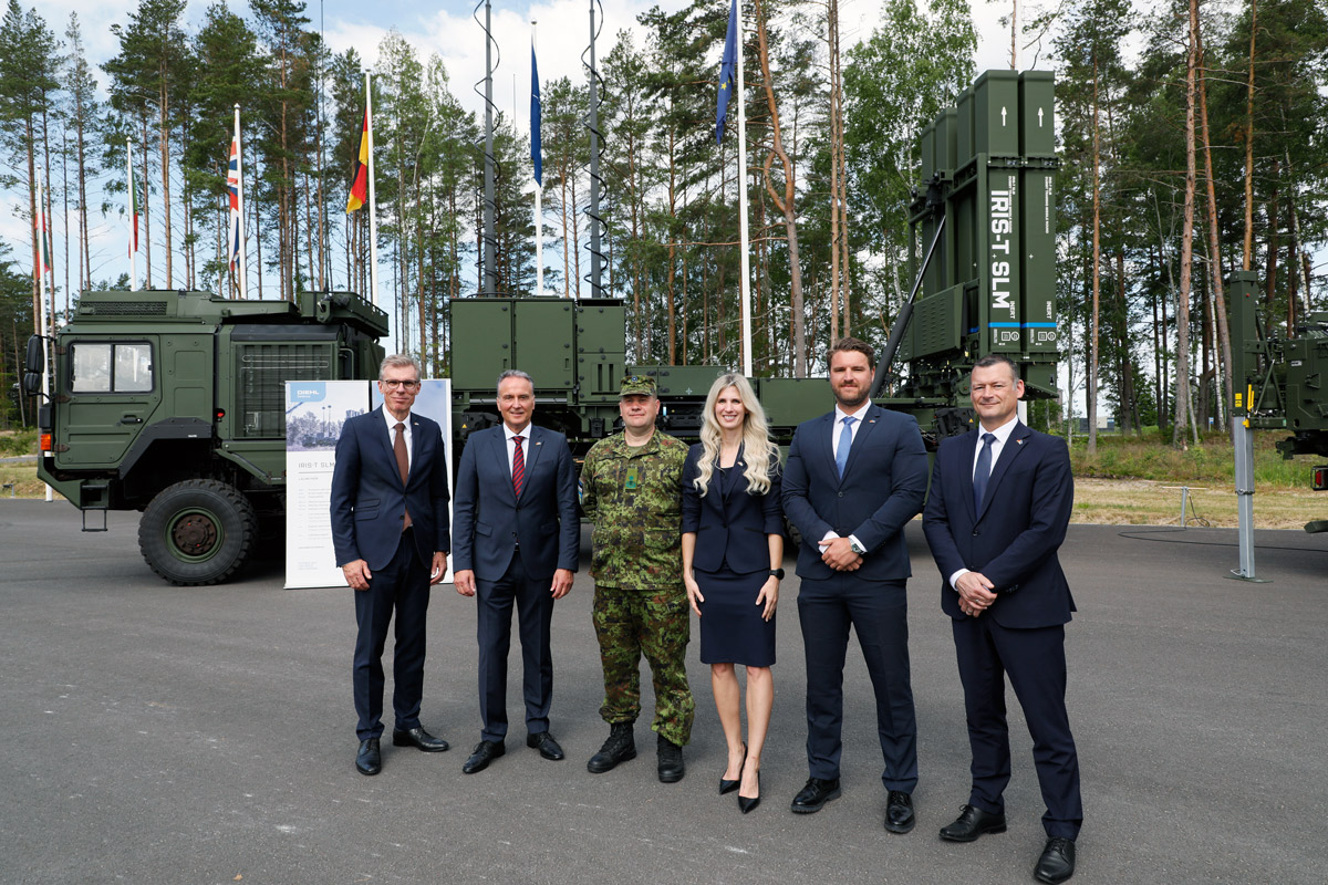 IRIS-T SLM Air Defence Unit. (Photo by Diehl Defence)