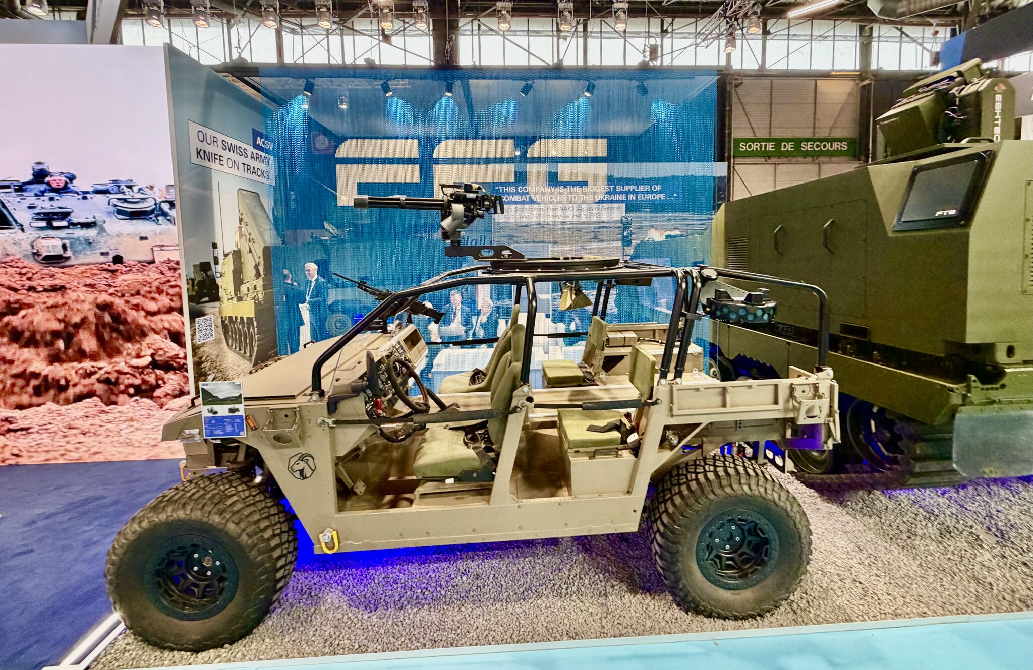 Tahr light airborne combat vehicle. (Photo by FFG)