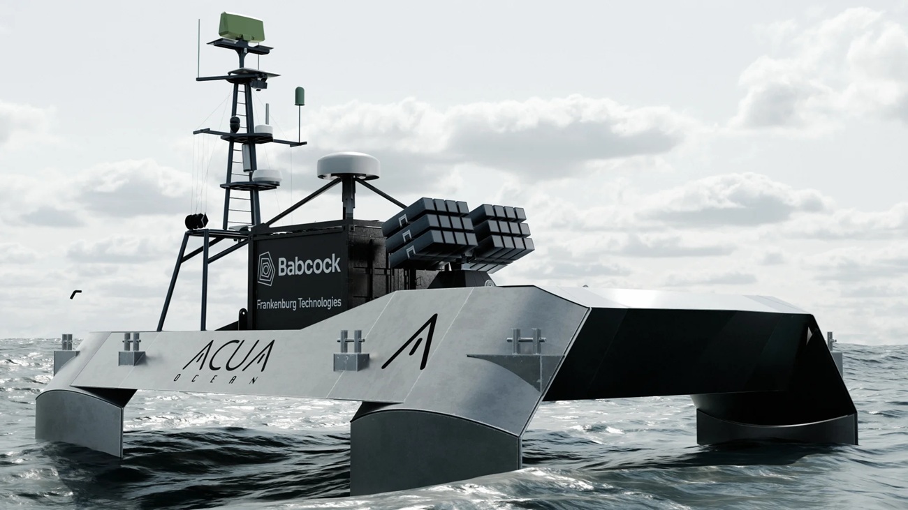 Frankenburg Technologies Partners with Babcock and ACUA Ocean on Maritime Counter-drone Air Defence Systems