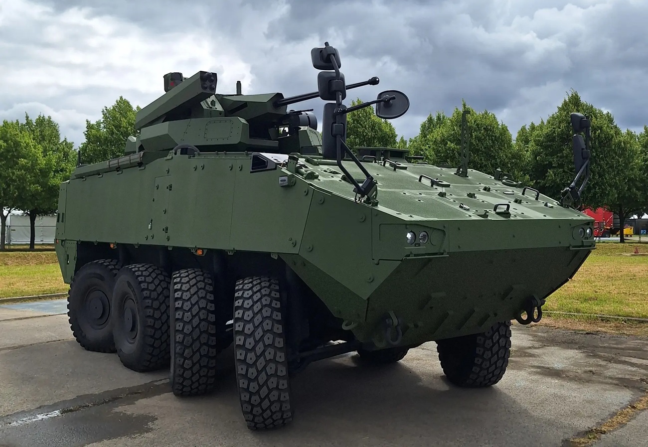PIRANHA 8×8 GBAD (Ground-based Air Defense)