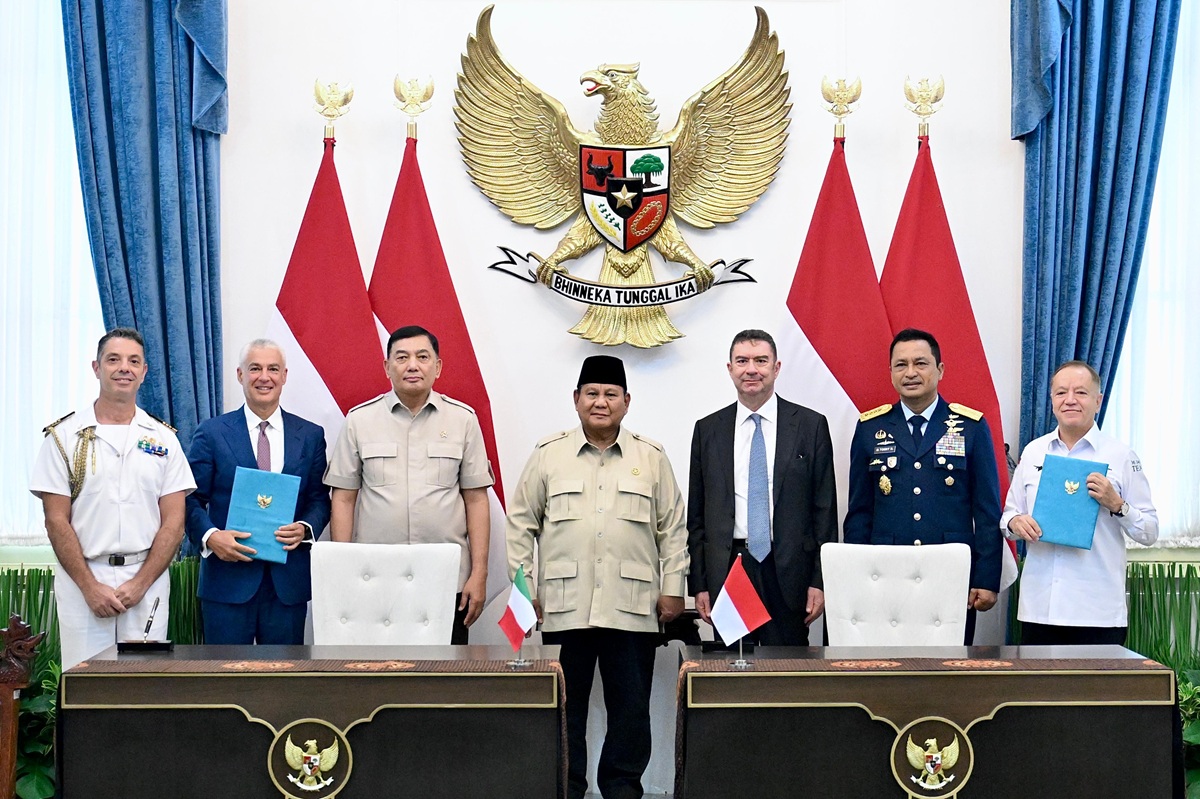 Leonardo, PT Esystem Solutions and the inistry of Defence (MoD) of the Republic of Indonesia Sign M-346 F Block 20 Multirole Light Fighter Procurement Contract