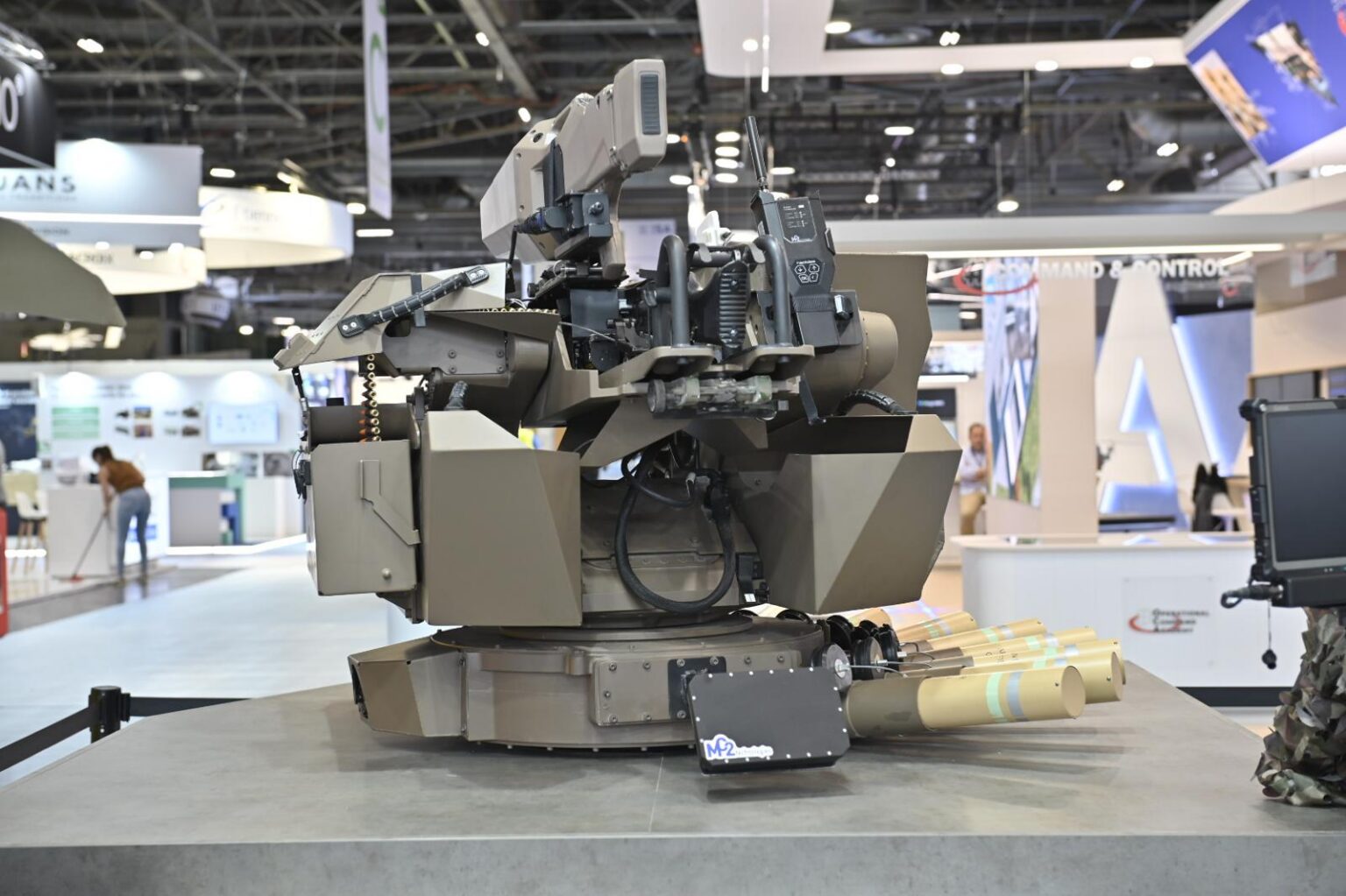 Operational Adaptation Kit for Counter-UAV (KAO LAD). (Photo by John Cockerill Defense)