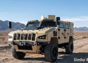 Kalyani Strategic Systems Limited and Paramount Unveil Simha 4×4 Light Armoured Multi-Purpose Vehicle