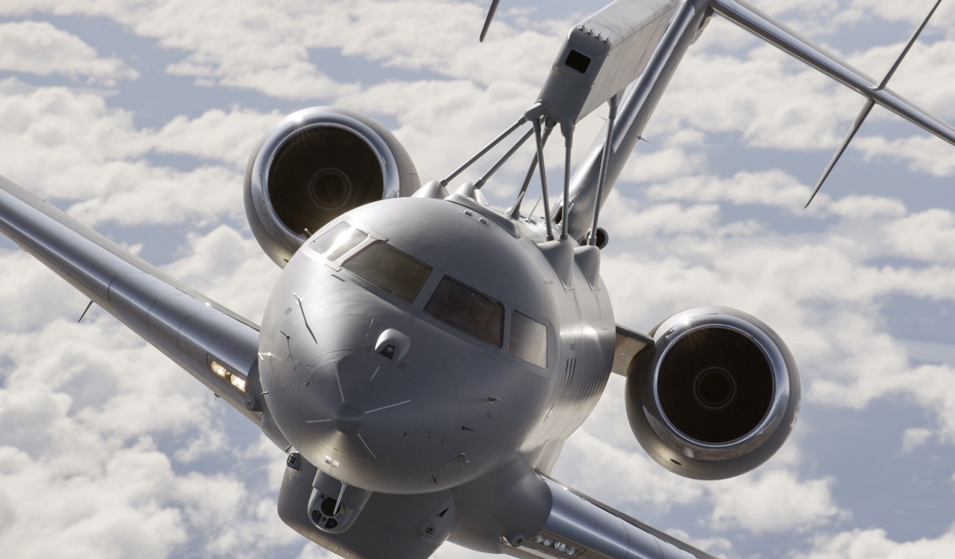 GlobalEye Airborne Early Warning & Control (AEW&C) System. (Photo by Saab)