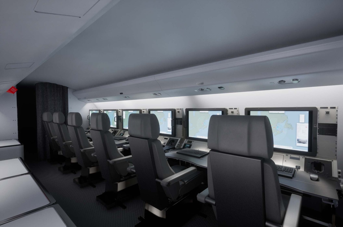 GlobalEye Airborne Early Warning & Control (AEW&C) System. (Photo by Saab)