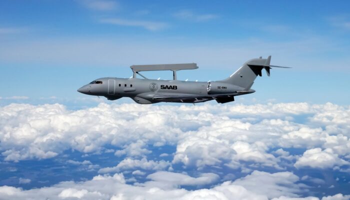 NATO Selects Saab’s GlobalEye Airborne Early Warning & Control (AEW&C) System
