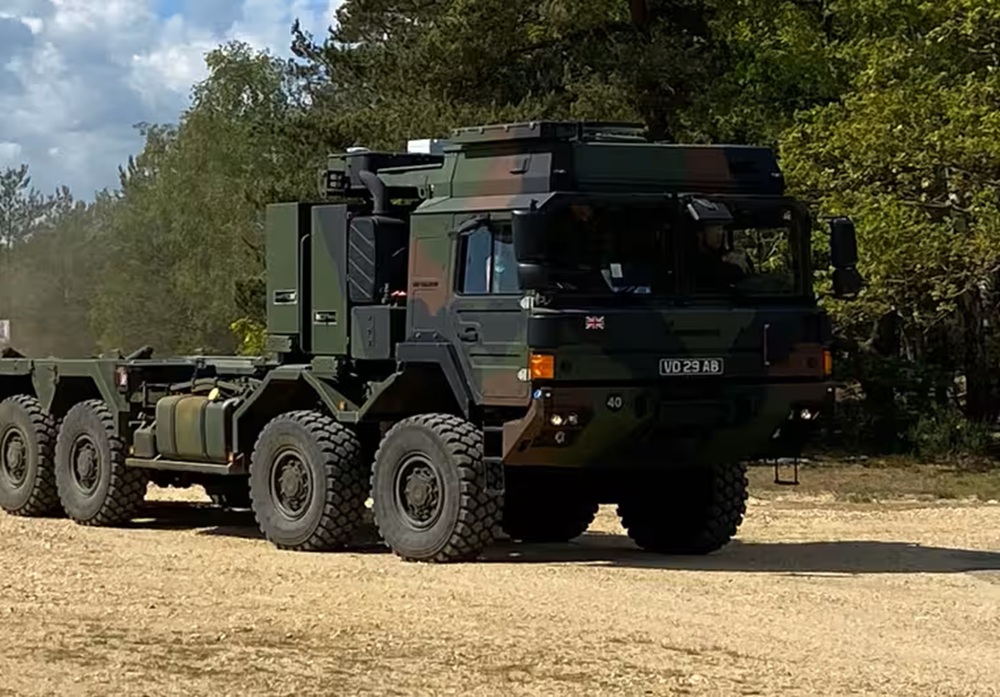 Rheinmetall Delivers Autonomous Logistics Training for UK Armed Forces