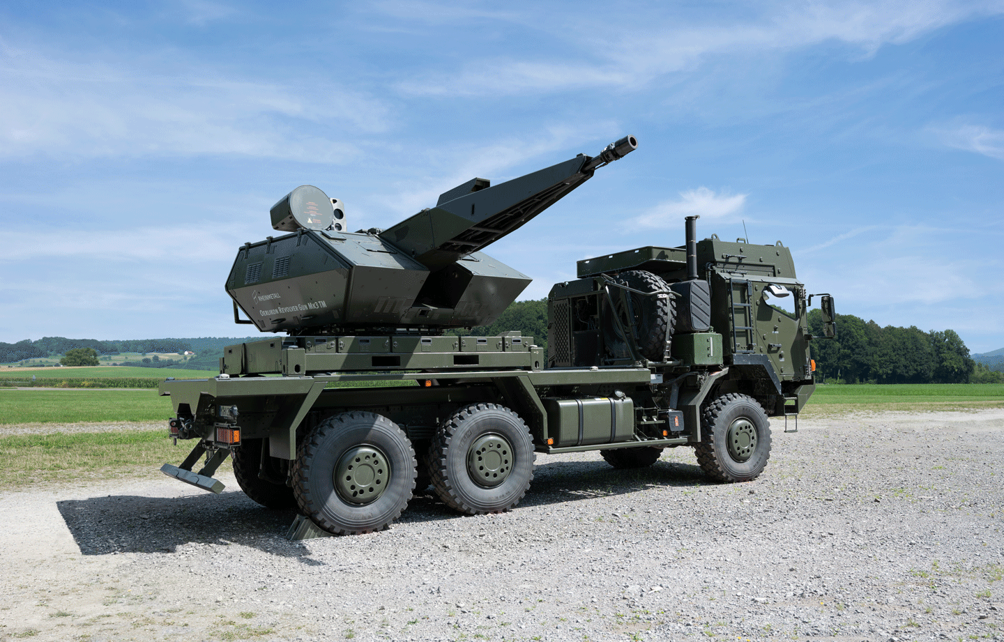 Skynex air defence system. (Photo by Rheinmetall)