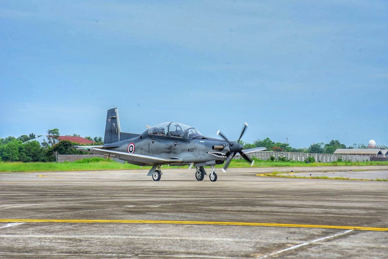  The Royal Thai Air Force Beechcraft AT-6TH Wolverine light attack turboprop