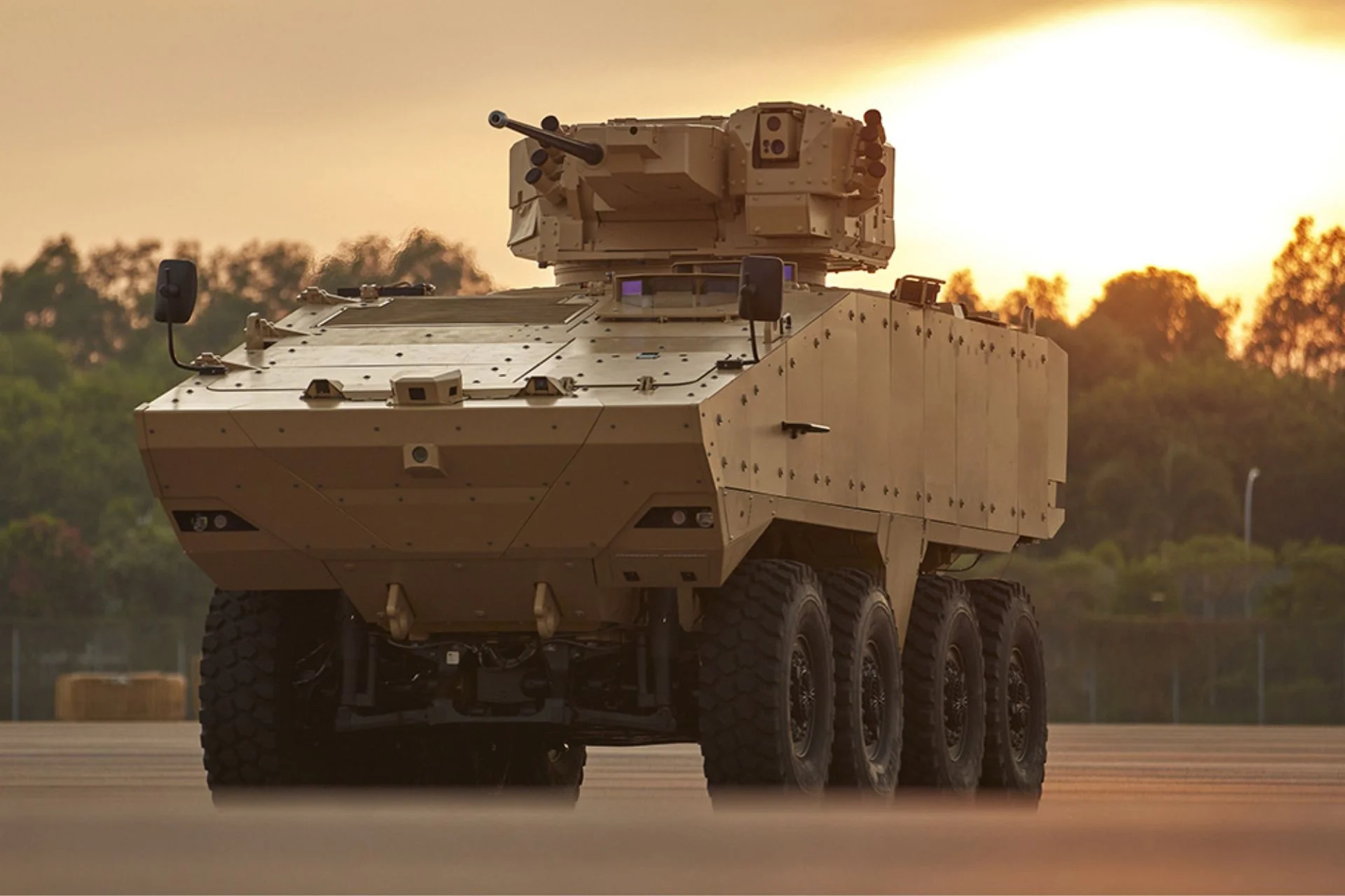 Terrex s5 8x8 Infantry Fighting Vehicle