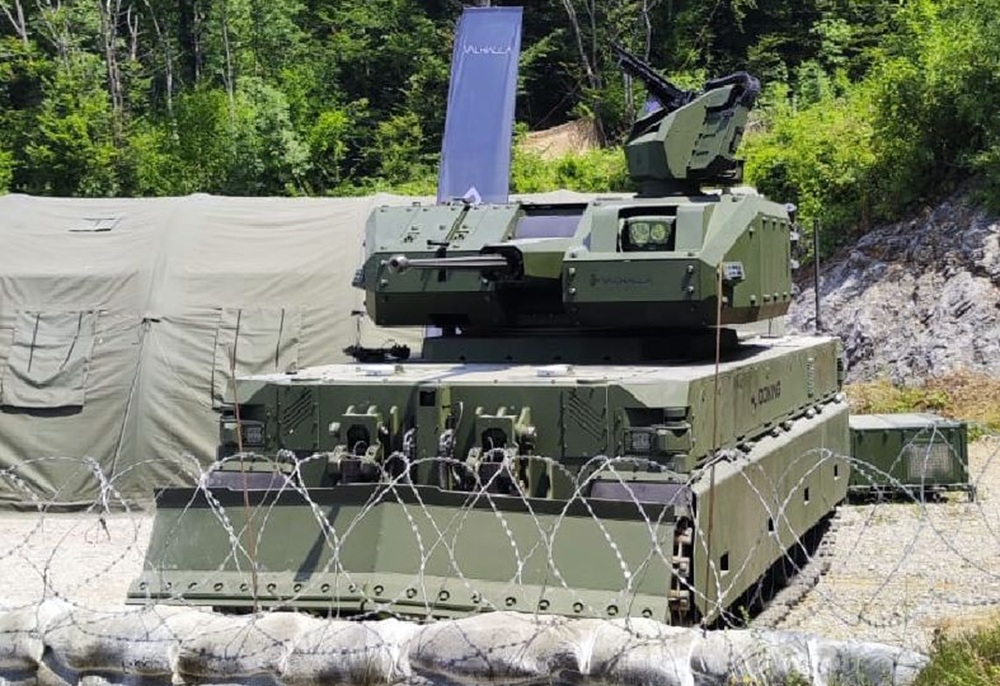 Valhalla Turrets Showcases Mangart 30 and Loki RCWS integration on Komodo UGV