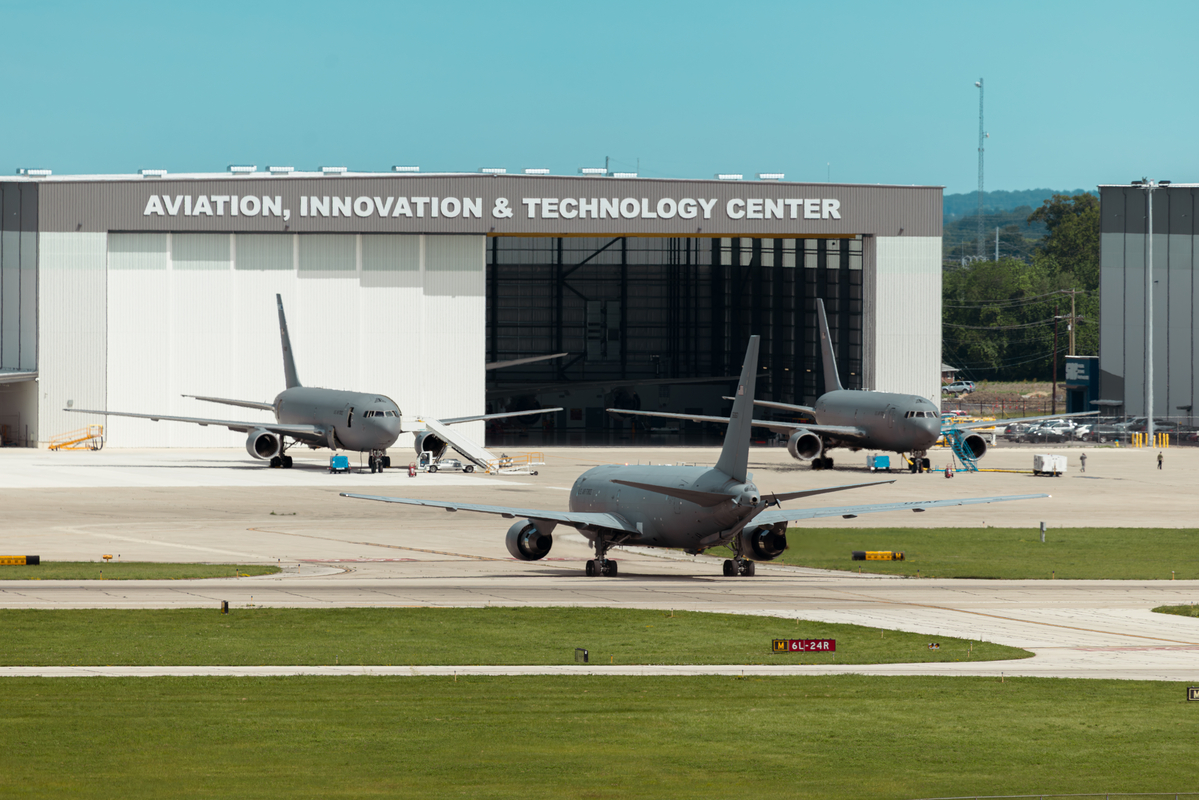 KC-46 Pegasus Military Aerial Refueling and Strategic Military Transport Aircraft
