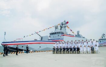 Taiwan Commissioned First Second-Batch Tuo Chiang-Class Stealthy Multi-mission Corvette