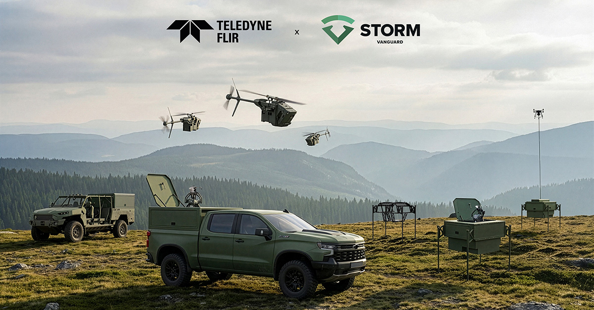 Teledyne FLIR Defense Partners With STORM to Extend Black Recon Missions Across More Vehicle Platforms