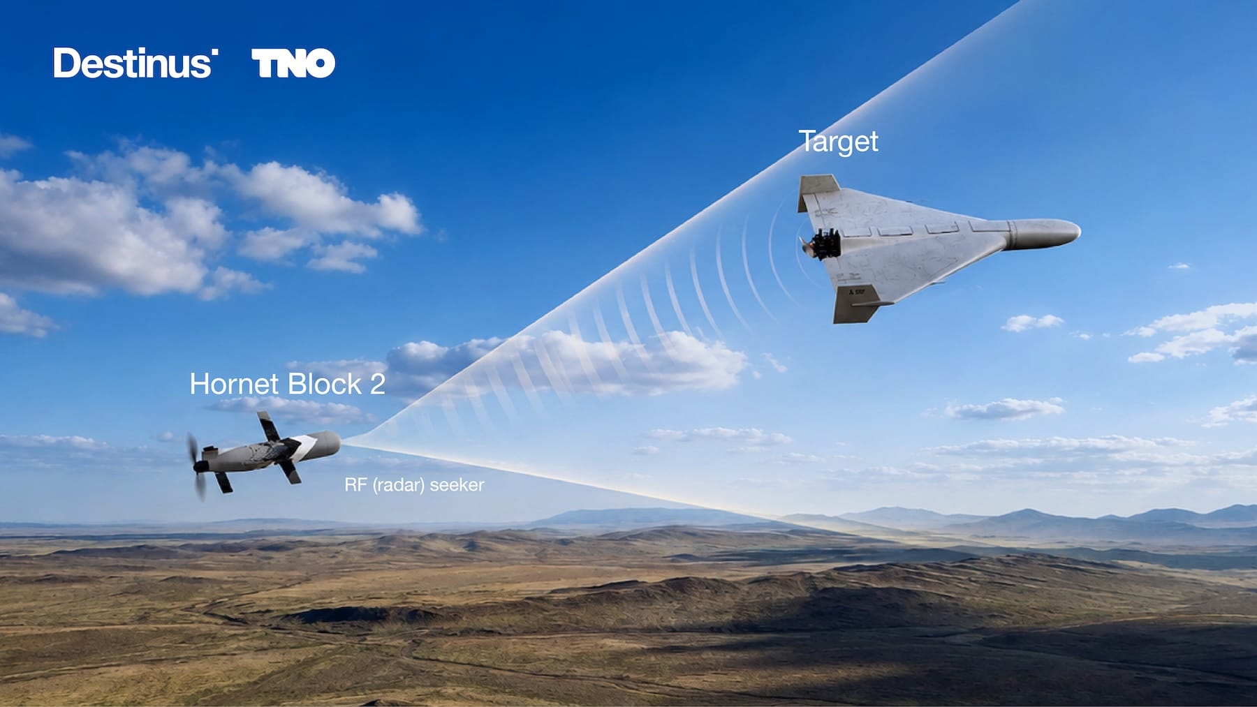 TNO and Destinus Join Forces in Joint Venture Advanced Radar Technology to Strengthen Dutch Drone industry