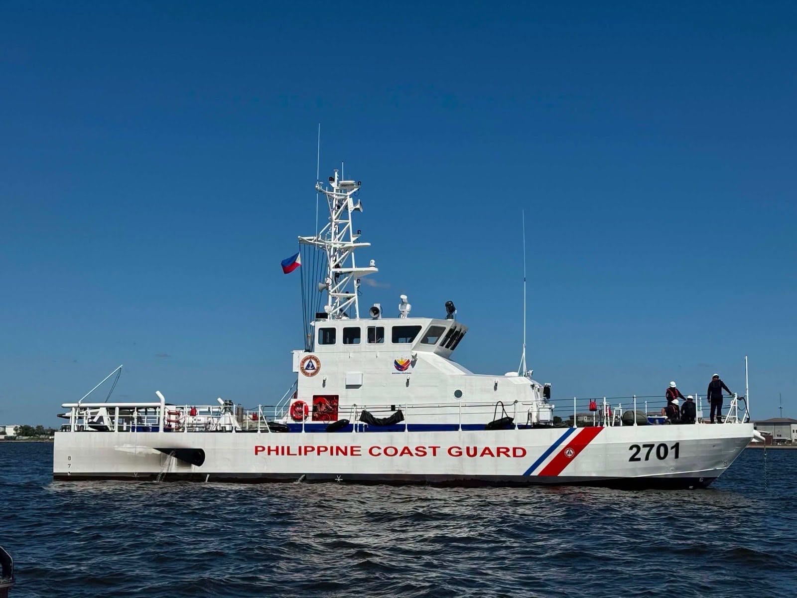 The Philippine Coast Guard BRP Pag-asa (PATS-2701). (Photo by PCG)