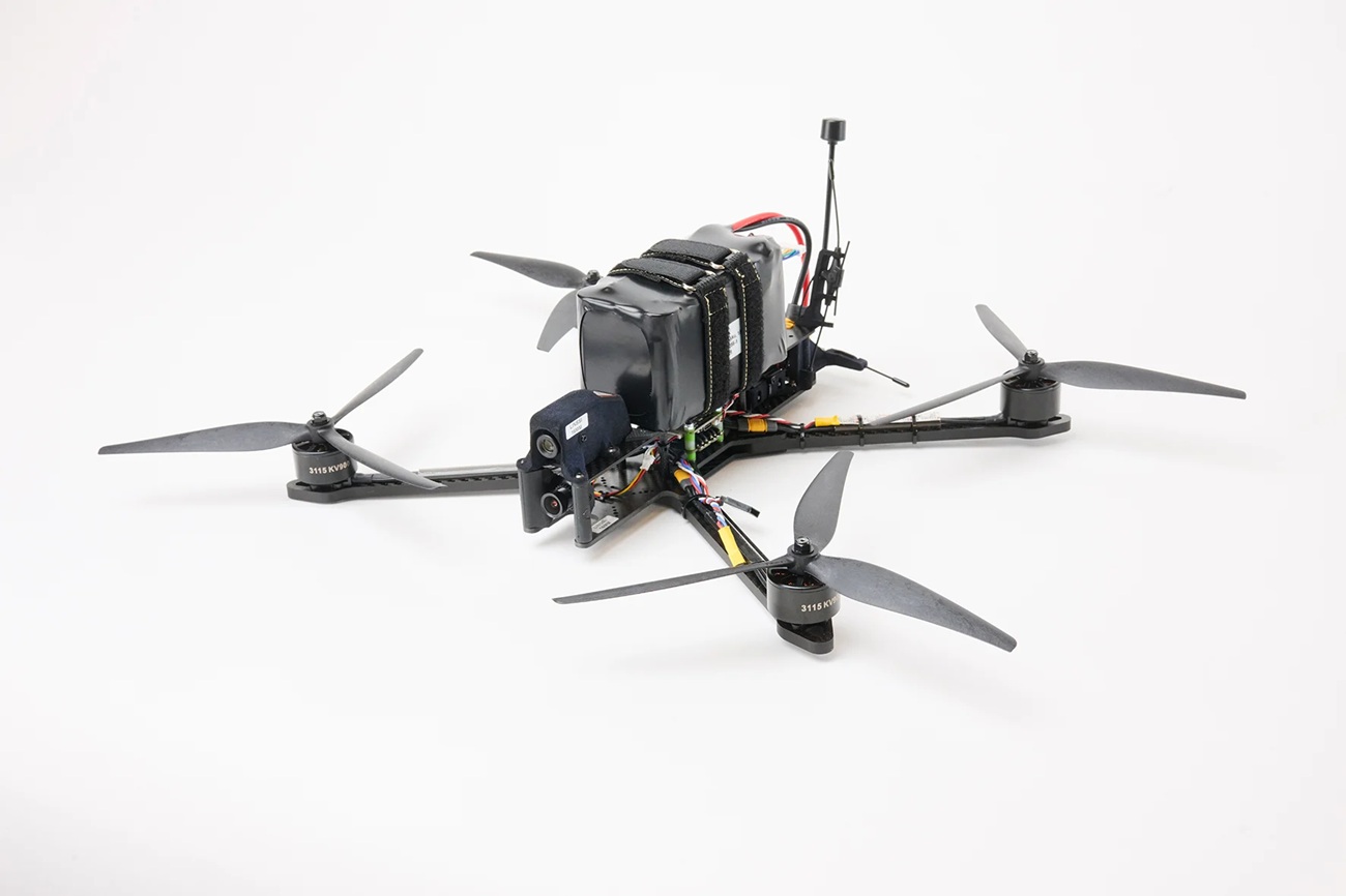 The 10-inch FPV (first-person view) drone