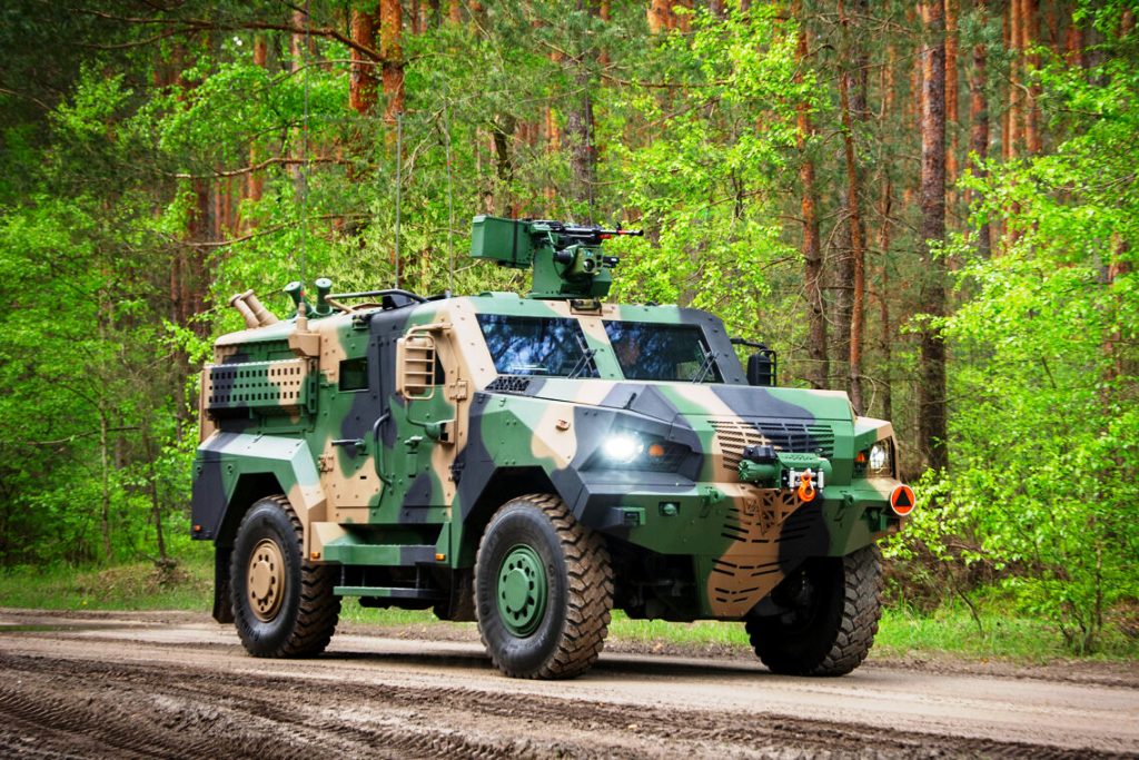 Waran 4x4 multipurpose tactical vehicle
