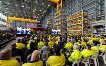 Australia Lays Down Keel for First Hunter-class Frigate NUSHIP Hunter
