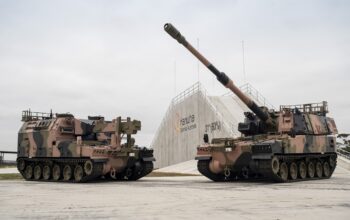 Australian Army Marks Formal Induction of First AS9 Huntsman Self-propelled Howitzer