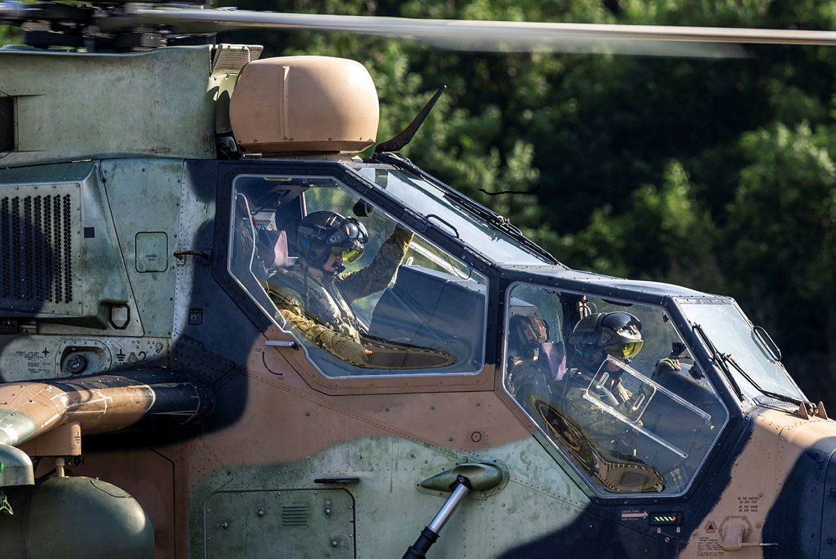 Australian Army Tiger Armed Reconnaissance Helicopters in Malaysia for Exercise Keris Strike 26