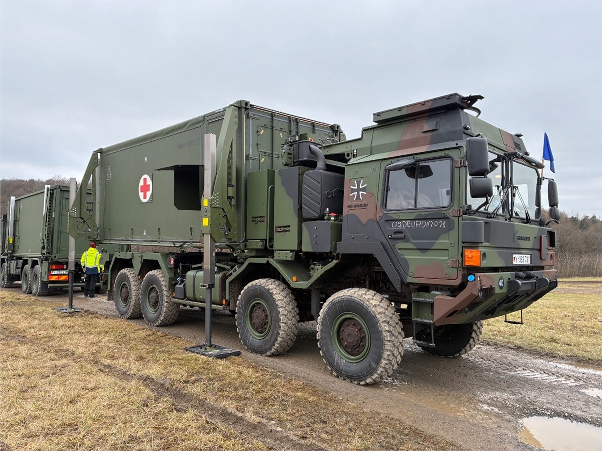 Bundeswehr Orders Further Mobile Rescue Stations from Rheinmetall