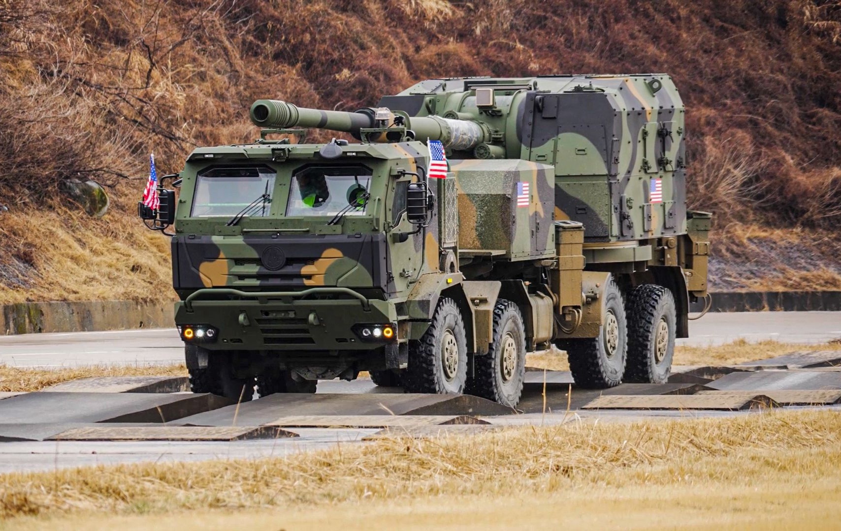 K9 Mobile Howitzers (K9MH). (Photo by Hanwha Defense USA)