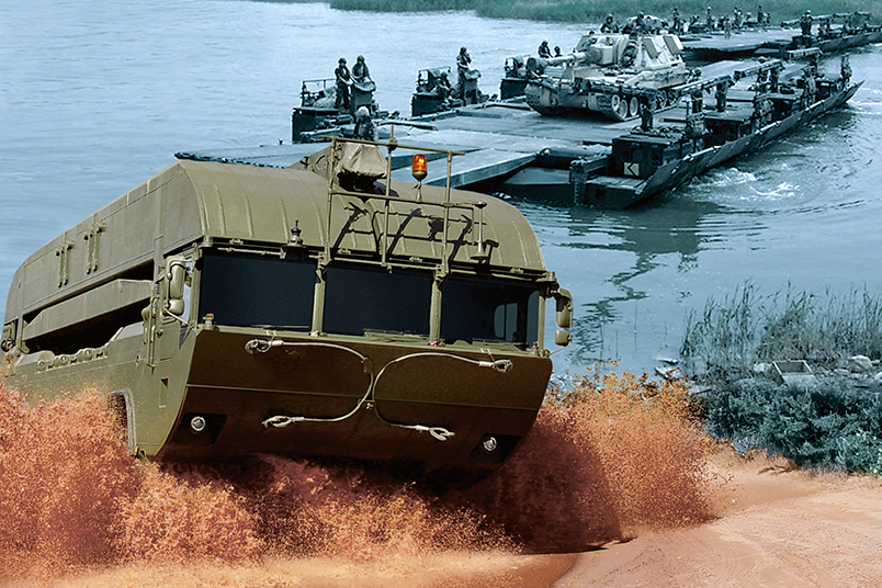 Indonesian Army Receives New Batch M3 Amphibious Rigs